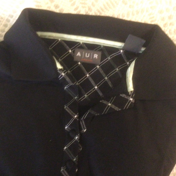 A/U/R Women’s Black Golf Shirt M - Picture 3 of 5